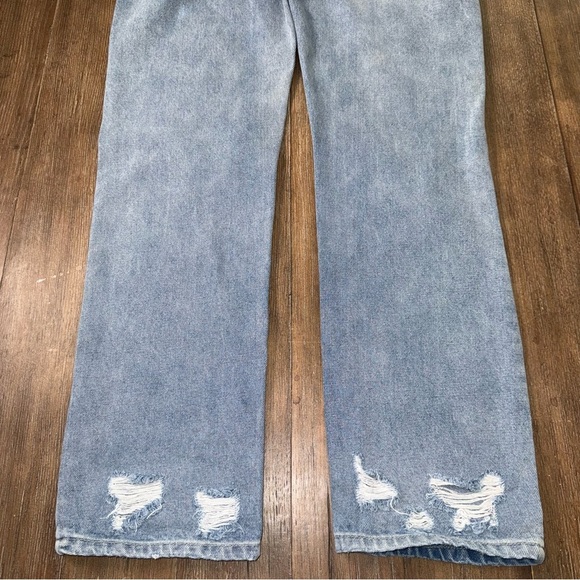 KanCan High Rise Distressed Straight Leg Jeans - Picture 12 of 12